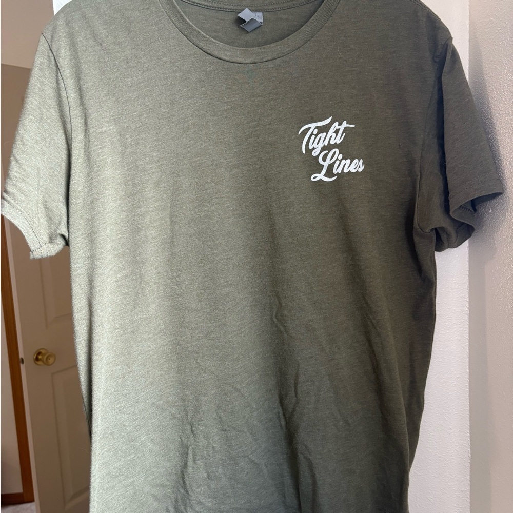 Next Level Apparel Olive Graphic Tee
